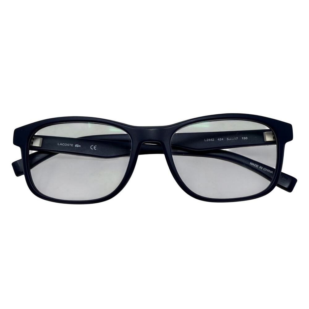 Lacoste L2842 424 55 17 150 Eyeglasses Frame Matte Navy